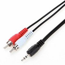 오디오 Y타입 연결 케이블 (1.5M99387펠로우즈), 단품