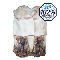어울림씨푸드 깔끔손질오징어/탈피5kg(다리있음), 1개