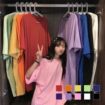 티셔츠코디 반팔 라운드티셔츠 여성티셔츠 여성의류
