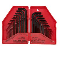 범용 T핸들 육각 키 렌치 키트 10 조각 인치 메트릭 조합 티량용 자동티 자전거 오토바이 바이크 할리 데이비슨 수리 용 수공구 Torx 세트, [07] 30PCSCRV