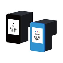 LG 호환 대용량 재생잉크 24 25 2색세트 LIP2250 LIP2230 LIP2210 LIP2270 LIP2290, LG24+LG25 2색, 1세트