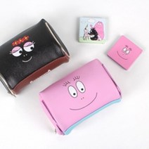 JAYART_바바파파 멀티 파우치 소 휴대용치 다용도치 치가방 외출용치 미니치 화장품케이스 캐릭터치 화장품치+jac221107, 제이아트co_02 블랙