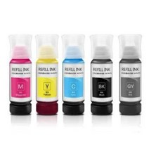 엡손 전사잉크 EcoTank L8160 L8180 열승화 잉크 100ml, 회색 GY
