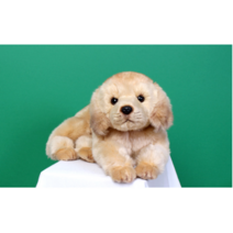위더팻 진짜 같은 강아지인형 골든리트리버 (라잉/싯팅) 30cm, 싯팅