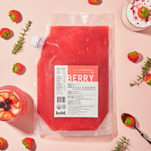 앤베리 딸기청청 드랍더비트 2kg/500g, 딸기 2.5kg (당도낮음)