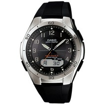 정규품 카시오 솔라 전파 시계 WVA-M640-1A2JF[반액 이하(50%OFF) 정규품] CASIO WaveCeptor 웨이브·셉터 우레탄 밴드 멀티 밴드 6 맨즈 손목시계[내일락]