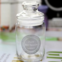 [캔들레이디] 캔들용기 - 꼭지자 (소 중 대), 꼭지자 대, 1개