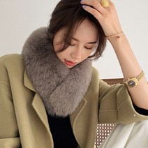모피 머플러 리얼 스카프 여우 목도리 여성 폭스 퍼 겨울 선물
