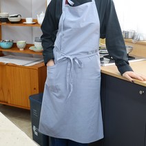 라이프스토리 린넨 베이직앞치마, 스카이블루