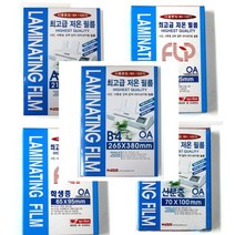 팬시로비 저온 필름, B5, 100개입
