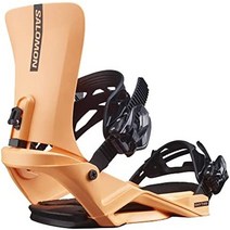 살로몬 보드바인딩 리듬 스노우보드 바인딩 스타터 RHYTHM SALOMON 일본명품 컬러, 네온 오렌지,L