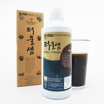 [터울샘] 14종 한약재로 만든 한방발효식초 1000ml, 1개