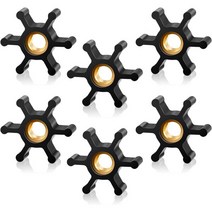 Fabbay 6 Pcs Utility Pump Replacement Impeller for Water Transfer Pumps Fits el PAS30 PDS30 with 110