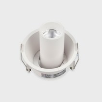 더쎈 LED 포스 COB 매입등 8W 플리커프리 전구 주백 주광, 전구색