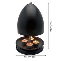 광파 오븐 레인지Double base metal heating candle stove light Heater, 02 01