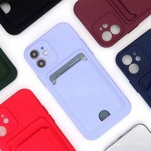 아이폰12프로맥스 멜로우 카드 젤리케이스, 없음