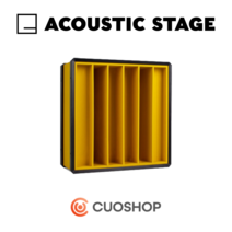 어쿠스틱 스테이지 모듈러 디퓨저 머스타드 색상