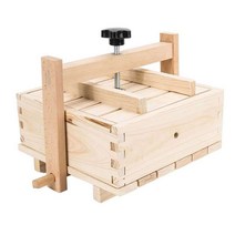 손두부 두부틀 메주틀 비지 제조기 두부만드는기계, 13X13X9cm프레셔바포함선물뉴질랜드목재