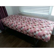 병원침대커버 - 5080 RP 레드 (모자형)