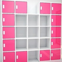 오픈형책장 거실책꽂이 서재장 더크린 DIY 3 TBC5 5D14 수납함 공간분리 아이방, 그린