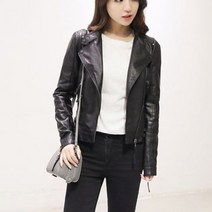 여자 가죽 자켓 점퍼 봄 여성 라이더 아우터
