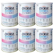 일동후디스 하이뮨 프로틴밸런스&바디 304g 단백질, 6통