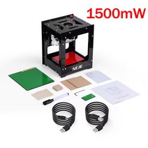 NEJE-CNC DIY 레이저 각인기 KZ 10W 고속 미니 로고 마크 프린터 절단기 목공 목재 플라스틱, 01 1500mW