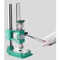 강력한 탁상형 공압 펀칭기 100형 125형 165형 펀칭 데스크탑 유압 프레스 압착기 타공기 에어 천공기 실린더, JM-소형프레스