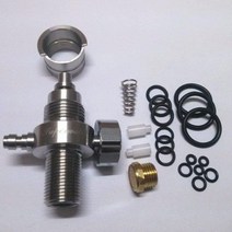 단일 홀 공군 콘도르 pcp 고압 실린더 밸브 및 정압 밸브의 고압 밸브 방폭, 02 4.5mm, 01 Outer diameter 8mm