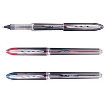 유니 유니볼 비젼엘리트 0.5mm (12자루) UB-205 볼펜, 블랙