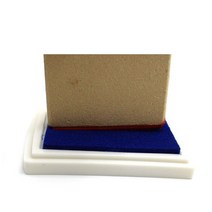 손도장 잉크 패드 지문 스탬프 컬러링 재료 파랑 1P