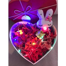 종이학 1000마리 완제품 특별한 기념일 생일선물 여자친구 수제 솔로탈출 소원성취, 365개의 붉은 종이학 +  상자
