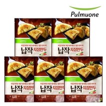 풀무원 [풀무원] 납작지짐만두 280gX5봉, 5봉, 280g