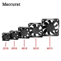 5015/4010/4020/3010 냉각 터보 팬 12v/24v 3D 프린터 부품 2Pin Voor 압출기 Dc 쿨러 송풍기 Zwart 플라스, 04 12V 4010