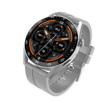 HW3PRO 블루투스 통화 무선 충전 멀티 NFC 멀티 스포츠 음악 날씨 스마트워치 선물, 실버, 규격 없음