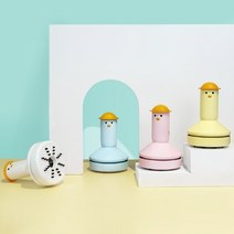 NUNUBITEL_탁상용 미니 청소기 소형 책상 먼지흡입 사무실 학교 충전사용 휴대용 데스크탑 귀여운 디자인 용기 용품_NUB누비텔레숍, 상품_선택--▶옐로우