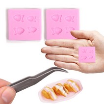 미니를사랑하는사람들 미니어처 DIY 고급 실리콘 몰드 15종 모음(16시까지 당일발송), 5번 붕어빵 몰드