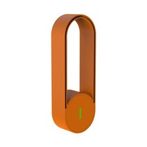 공기청정기미니 USB 플러그인 공기 청정기 홈 음이온 포름 알데히드 연기 먼지 제거 주방 화장실 냄새, 주황색
