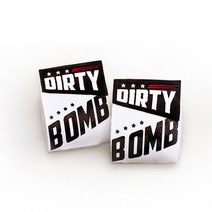 더티밤 헬스 크로스핏 역도용 손목보호대 붕대타입 면 리스트랩-오리진, 화이트