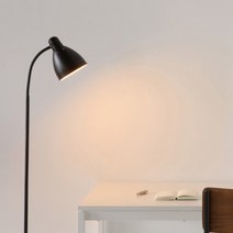 마켓비 RUSTA 장스탠드 E26 KS1322F, 화이트