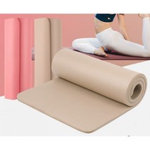 스포츠 두꺼운요가매트 천연고무 휴대용 와이드요가매트, 미스틱코랄