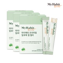 마이해빗 프리미엄 알로에겔 젤리 스틱 20g x 15포, 알로에겔 젤리 3 BOX