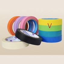 이태리산 종이마스킹테이프 그린 20mm 예쁨 색깔이쁨, 1개