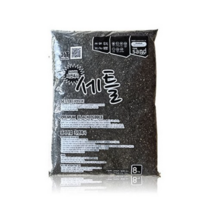 세틀 산처리 자연흑사 모래 8kg, 10개