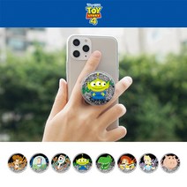 디즈니 토이스토리4 글리터 스마트톡 그립톡 거치대, 없음, 버즈