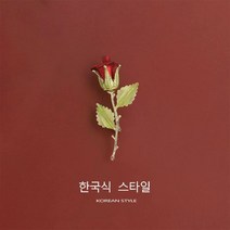 Z3JC 아이리스꽃의 기질 우아함 만발 브로치