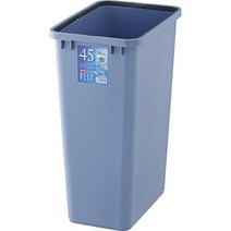 다람쥐 쓰레기통 벨크 45L 본체 블루 45S 12850, 1개, 상품명참조