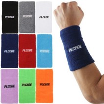 플씨드 손목아대 (중) 한 개 손목보호대 손목밴드 아대, 블랙