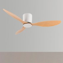 AirPlus 천장 거실 실링팬 천장형선풍기 미니 대형 천정 선풍기, 일반실링팬, 42인치, 우드화이트