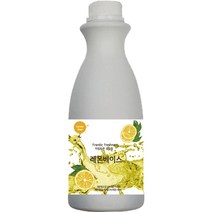 심총각 Real 레몬 베이스 2kg (스무디 에이드 쥬스 차 음료베이스) 카페음료